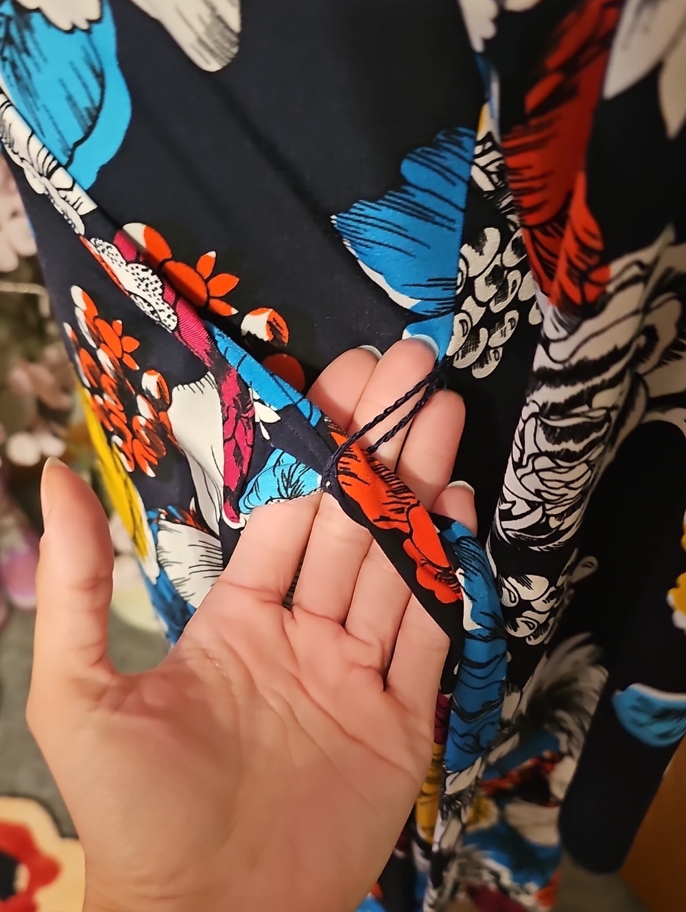 Banana Republic Floral Wrap Dress - Picture 7 of 9